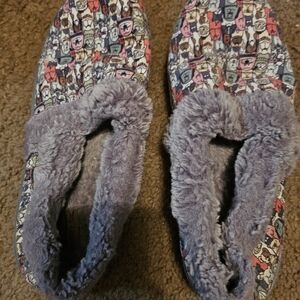 Skechers BOBS Plush Gray Slippers